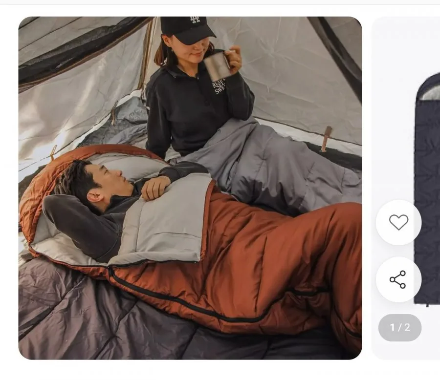 [11번가] 버팔로 캠핑 이불 침낭 사계절 차박 담요대용 더블가능 더비침낭 (29,000원~/무료)