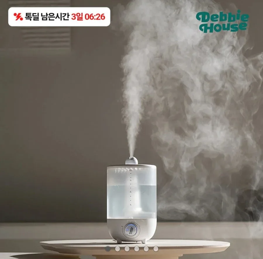 [카카오] 데비하우스 올데이 미스트 대용량 4L 초음파 가습기 DB-UH7 (18,900원/무료)