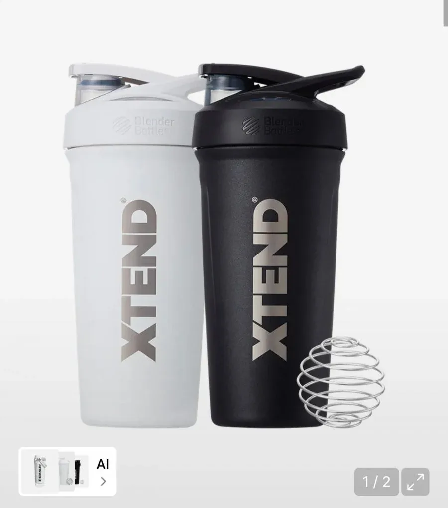 [무신사] 엑스텐드 블랜더보틀 스트라다 인슐레이티드 710ml (블랙/화이트) (16,970원/무료)