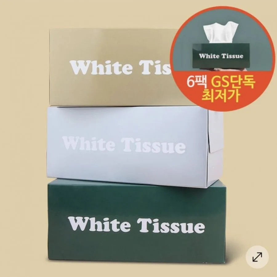 [GS샵] 미용티슈 180매 6팩 (3,783원/무료)