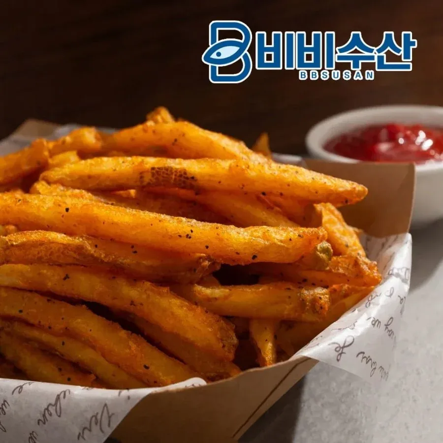 [네이버] 케이준 감자튀김 1kg+1kg(6,850원/멤버십 무료)
