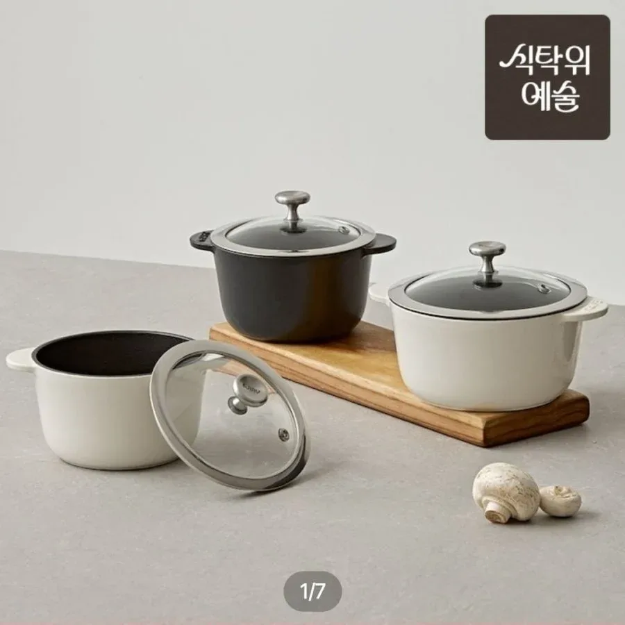 [오늘의집] 블랙아이언 뚝배기 인덕션 냄비 13cm/15cm (26,900원~/3,000원)