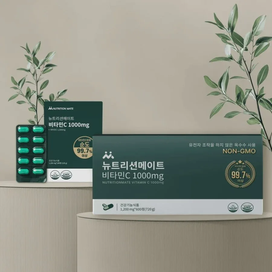 [네이버] 뉴트리션메이트 비타민c 1000 100정 (4,340원/네멤무배)