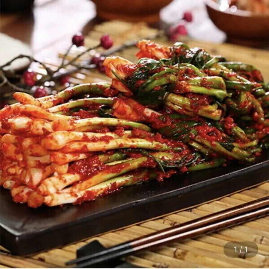 [g마켓] 국내산 파김치 1kg (9,550원/무료)