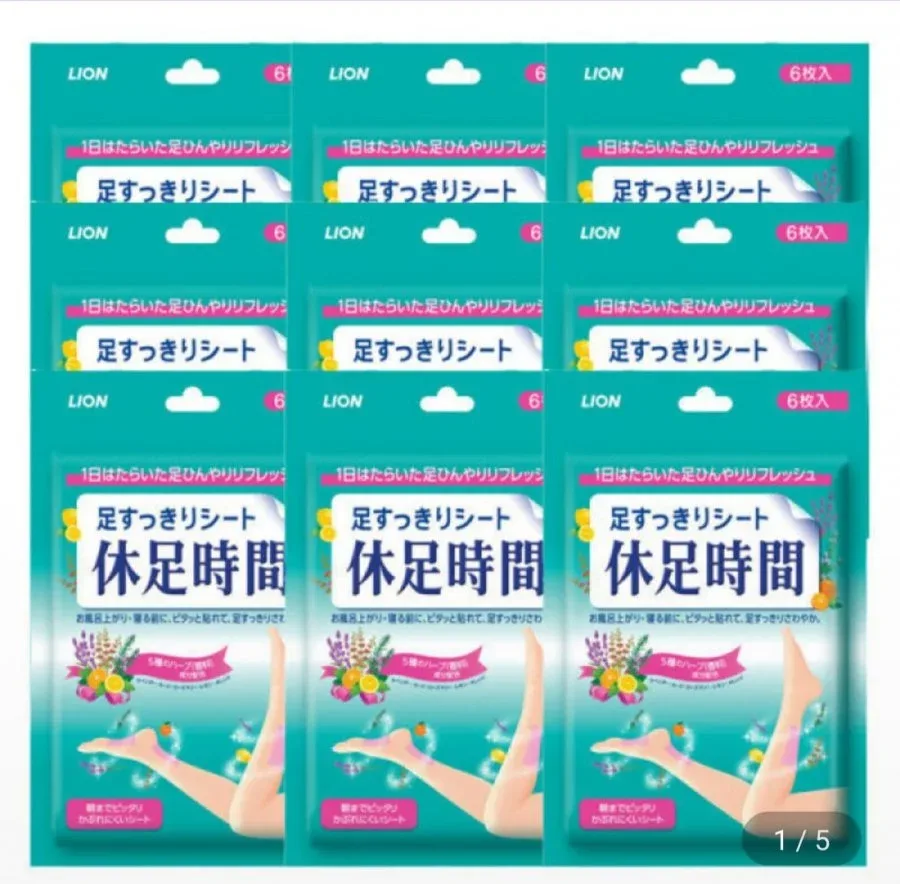 [지마켓] 휴족시간 쿨링시트 6매입 9개 (23,060원/무료)