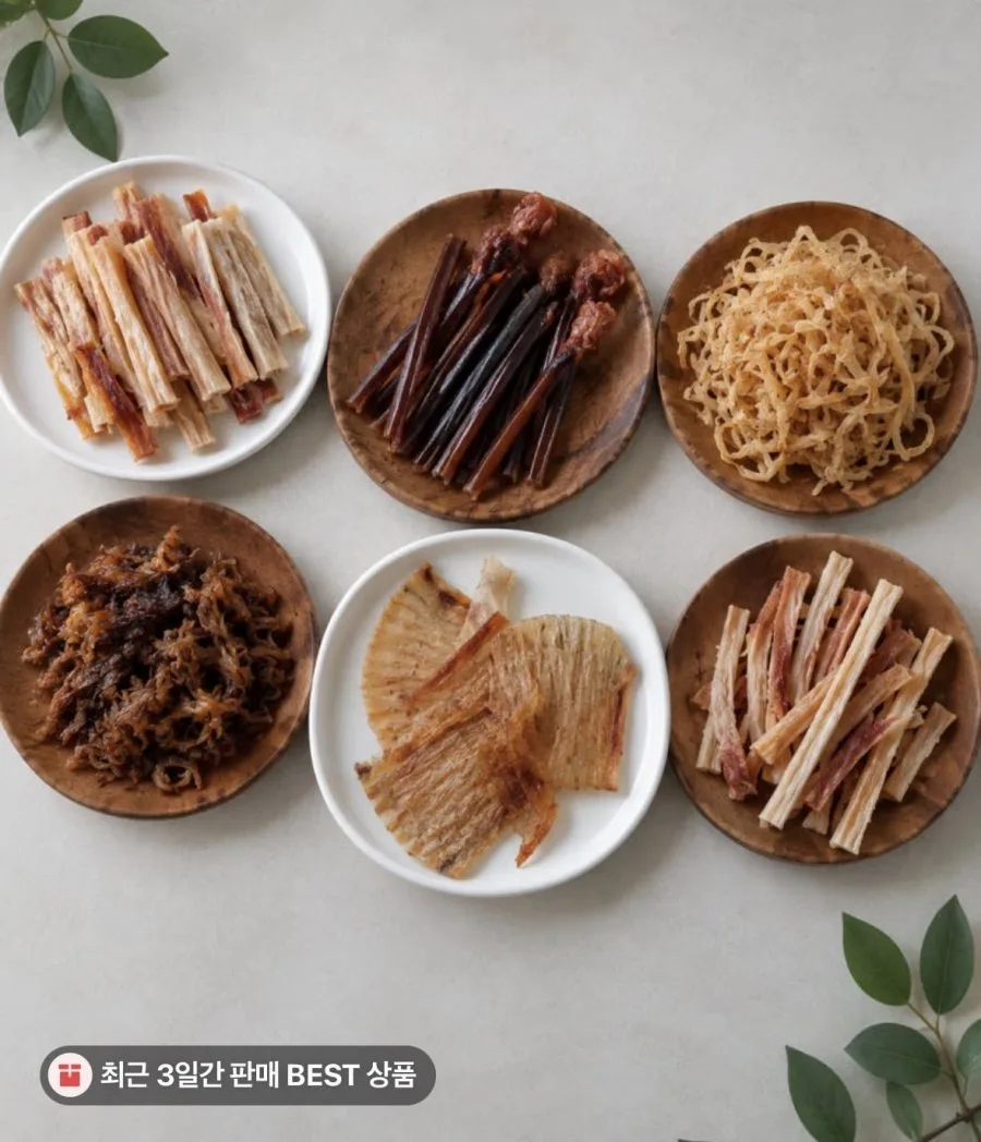 [네이버] 조미오징어 70g 등 6종 1+1 (3,000원/무료배송)