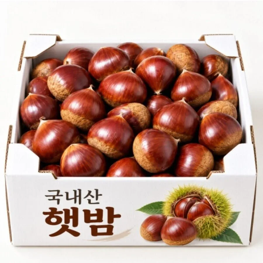 [지마켓] 공주 햇밤 2kg 중과(9,990원/무배)