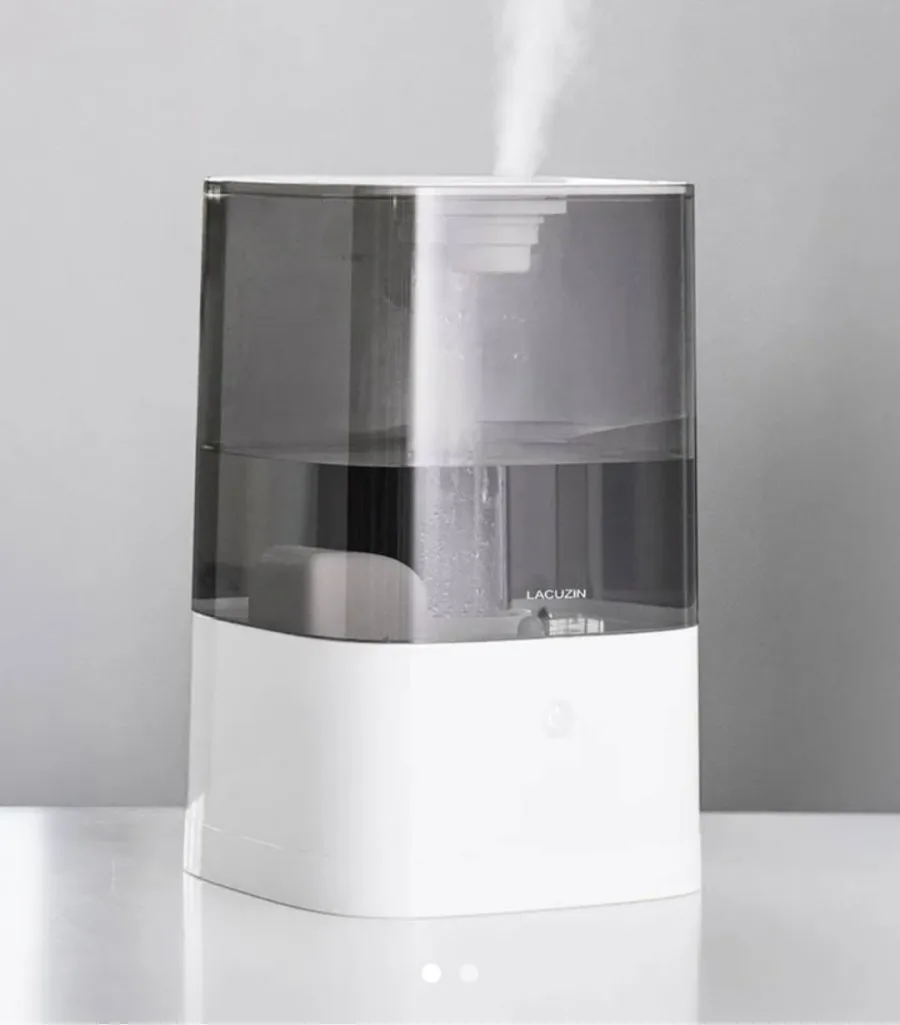 [지그재그] 라쿠진 UV 투명 초음파 가습기 4.5L (39,900원/무료)