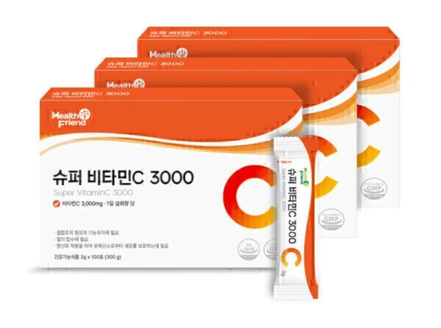 [옥션] 슈퍼 비타민C 3000 100포 x 3박스 (23,900원/무료)