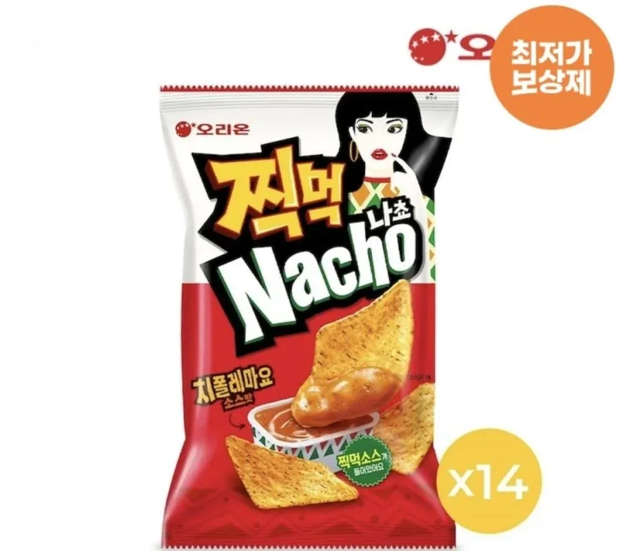 [오늘의집] 찍먹나쵸 치폴레마요 84g 14개 (14,765원)