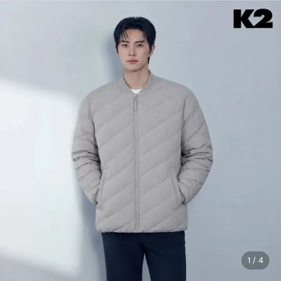 [롯데온] K2 남성 실크스타 MOVE 경량 구스 다운 (84,320원/무료)