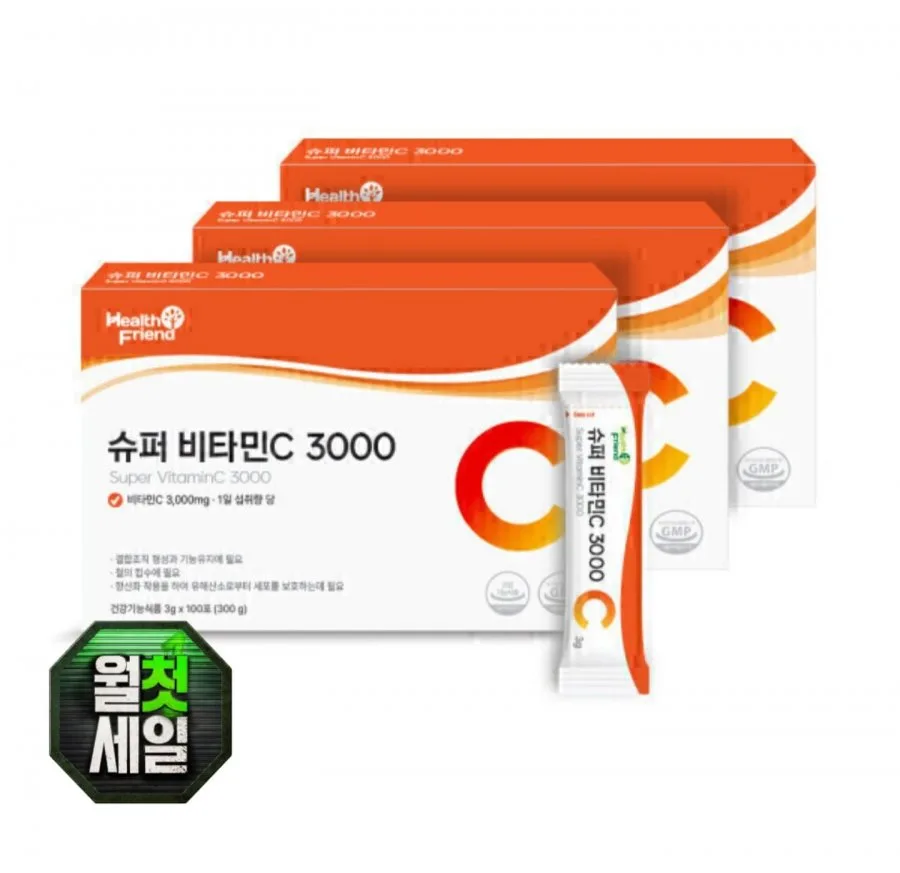 [옥션] 슈퍼 비타민C 3000 300포 (21,550원/무료)