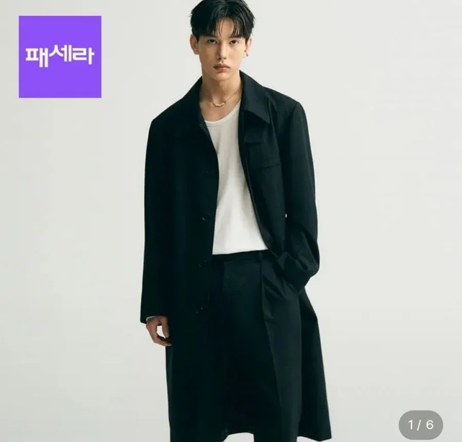 [롯데온] 버진 울 오버사이즈 맥 코트 (73,750/무료)