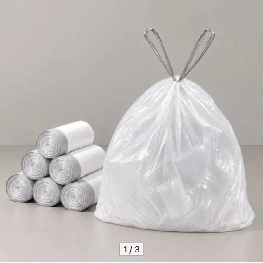 [옥션] 끈달린 분리수거 비닐봉투 50L (61X71Cm) 60매 (7,120원/무배)